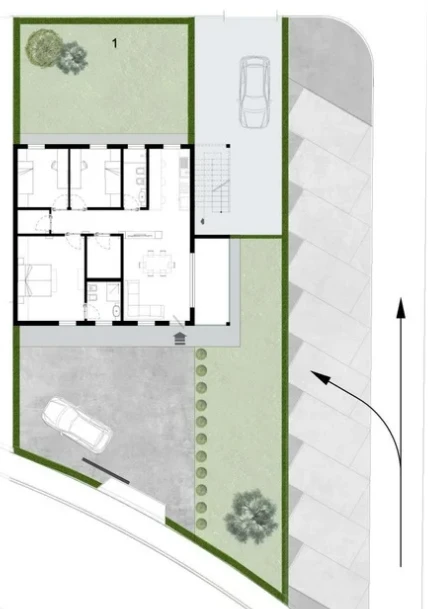 Lotto schematico Cerro al lambro piano terra