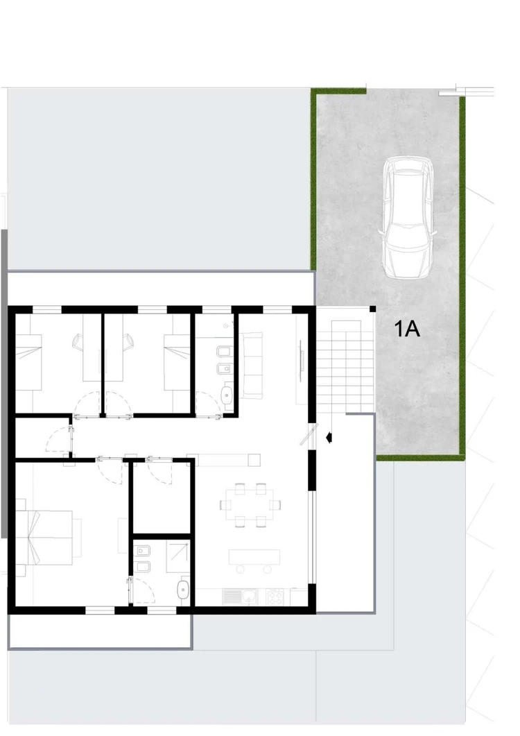 pianta cerro al lambro piano terra